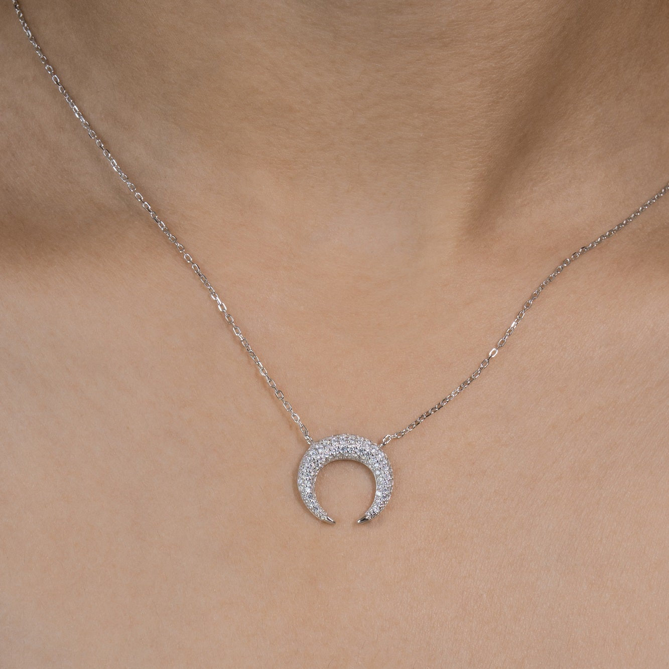 Vani Lunox Sterling Silver Chain Pendant